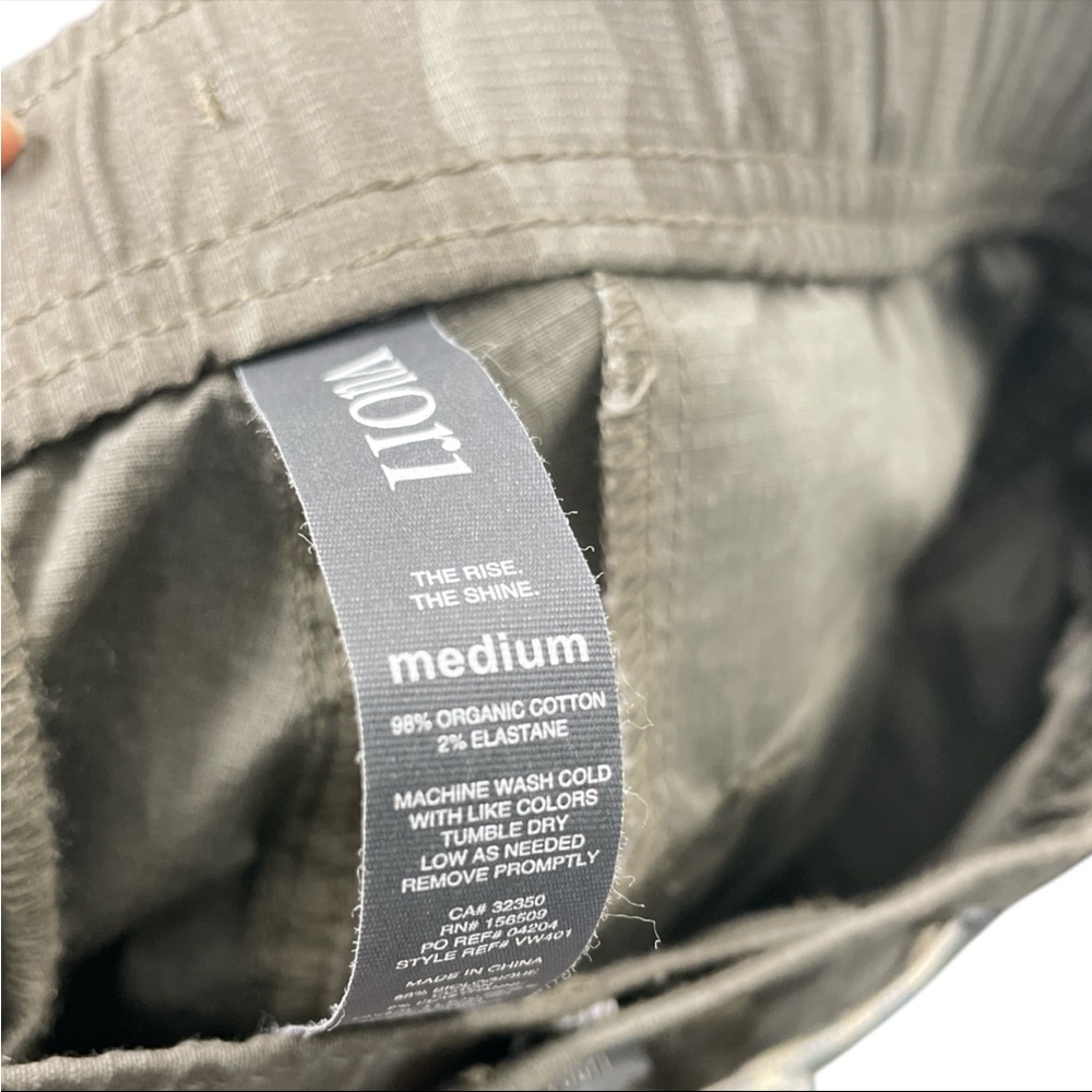 Vuori Women’s Organic Cotton Elastic Drawstring Rip Stop Pant Camo size Medium - Picture 4 of 4